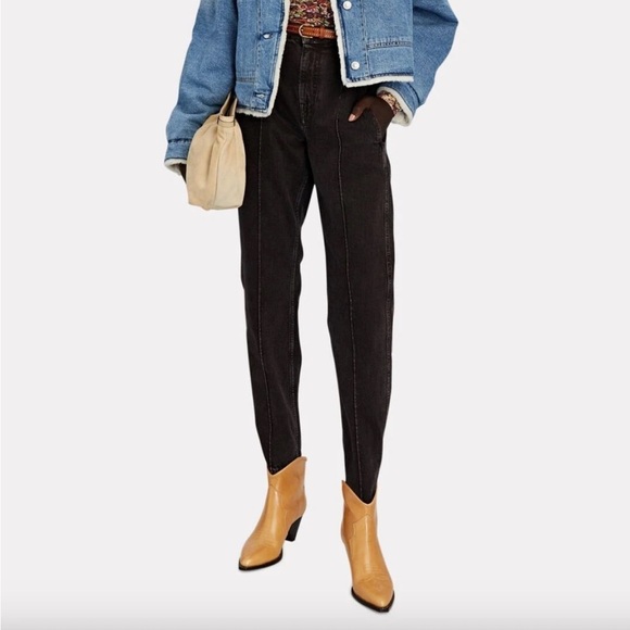 Isabel Marant Darizo Leather Western Embroidered Booties Natural Tan Size 38 - Picture 6 of 16